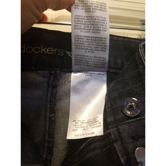 Dockers Jeans Woman's 16M Dark Blue Hello Smooth Button Pocket - Picture 8 of 11